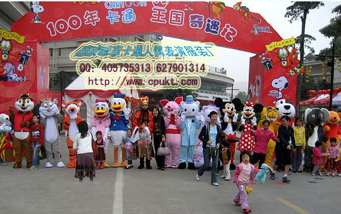 供應南京卡通服裝,卡通人偶服裝