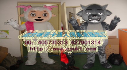 供應喜洋洋灰太狼卡通人偶服裝
