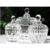 最有性價比的透明皇家水晶 大玻璃罐 帶蓋工藝 密封玻璃果罐制品公司