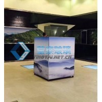 青島45度全息玻璃定制遼寧三維全息成像系統加工全息金字塔批發