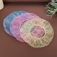廠家批發(fā)一次性浴帽 加厚一次性PE浴帽 酒店客房浴帽