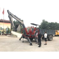 四不像農用車帶小挖機價格圖片