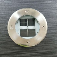 施路達3LED不銹鋼太陽能草坪地埋燈