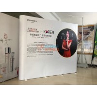 重慶拉網展架出租，s型拉網，廣告背景墻出租