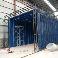 廣東伸縮房噴漆房打磨房烤漆房拋丸房......支持1對1定制