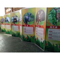 南寧大幅畫面展出用合誠八棱柱展板