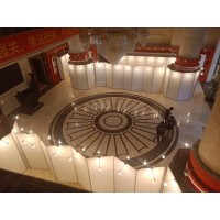 南寧辦公隔斷八棱柱屏風空間分割