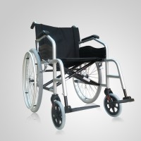 好思達致臻C120N簡款銀黑色手動輪椅
