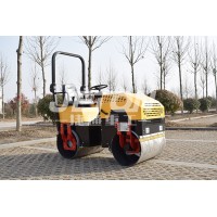 全液壓振動座駕式壓路機瀝青路面使用雙鋼輪壓路機