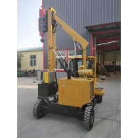 南陽二手護欄打樁機 公路二手護欄打樁機