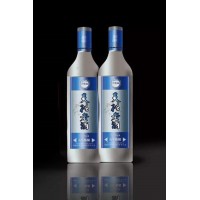 磨砂玻璃瓶 蒙砂玻璃酒瓶廠家