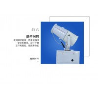 牽引式霧炮干煤棚降塵效率