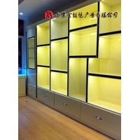 南京公司展廳柜 單位榮譽柜制作