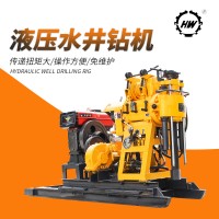 廠家直銷滑道式液壓水井鉆機(jī) 液壓水井鉆機(jī) 四角塔小型打井機(jī)