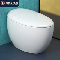 脈沖馬桶腳踢沖水免插電大沖力坐便器